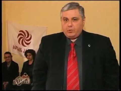 კობა დავითაშვილმა გურჯაანში საარჩევნო შტაბი გახსნა